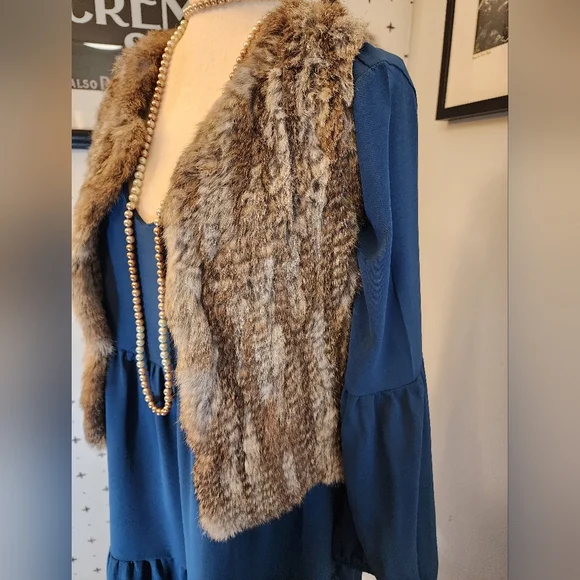 PINZIKO Long Sleeve Tunic Dress V Neck Casual Loose Flowy Swing Shift Dress M/L - Picture 9 of 14